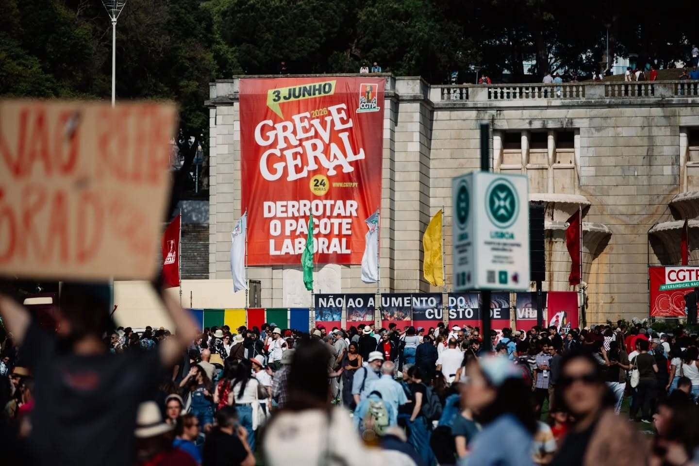 Guia de Sobrevivência: O que Vai Parar e Fechar em Portugal na Greve Geral de 3 de Junho
