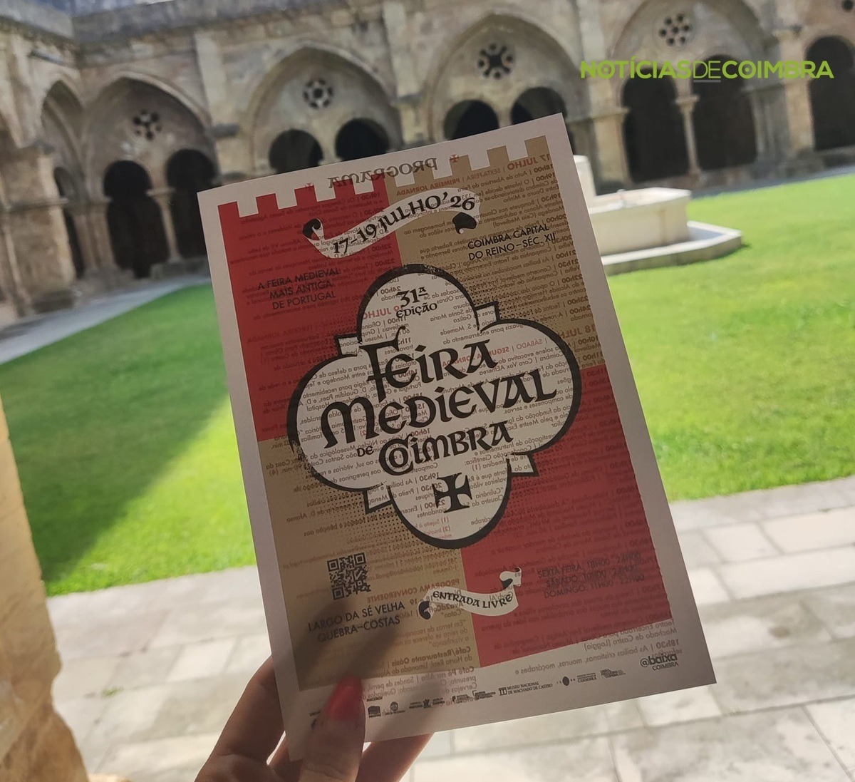Viagem no Tempo: Coimbra Acolhe a 31.ª Feira Medieval, a Mais Antiga de Portugal