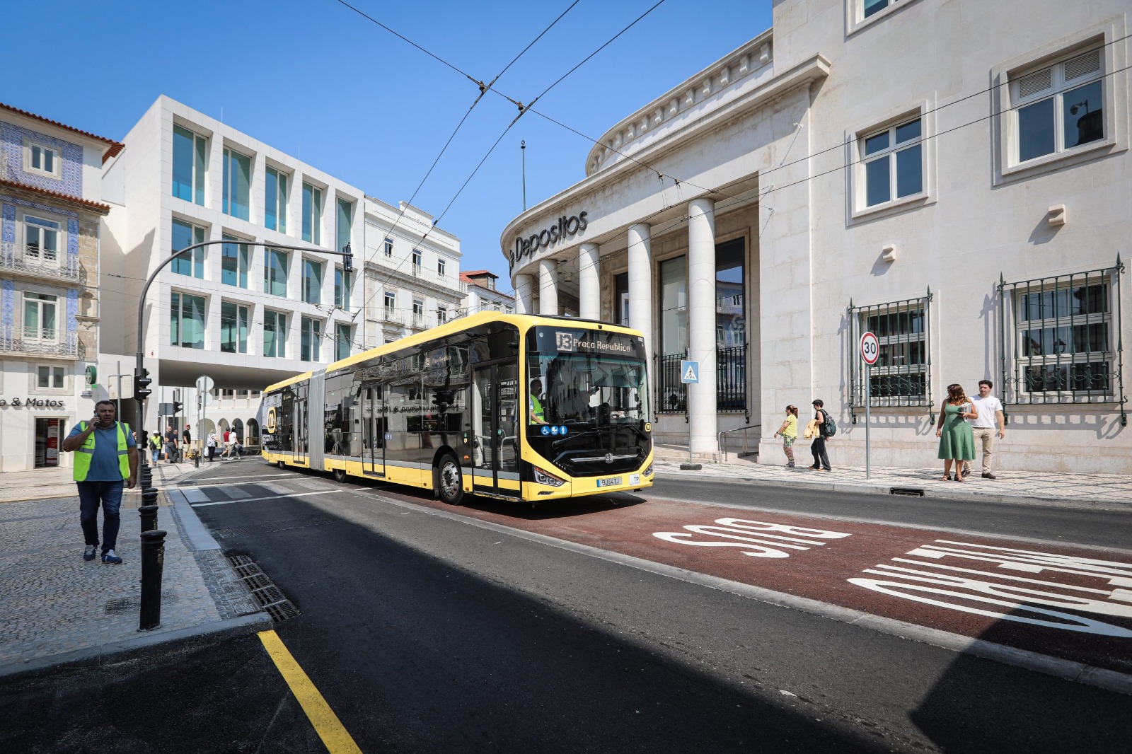 Metrobus em Coimbra: Expansão até à Praça da República e Coimbra B Prevista para 10 de Setembro