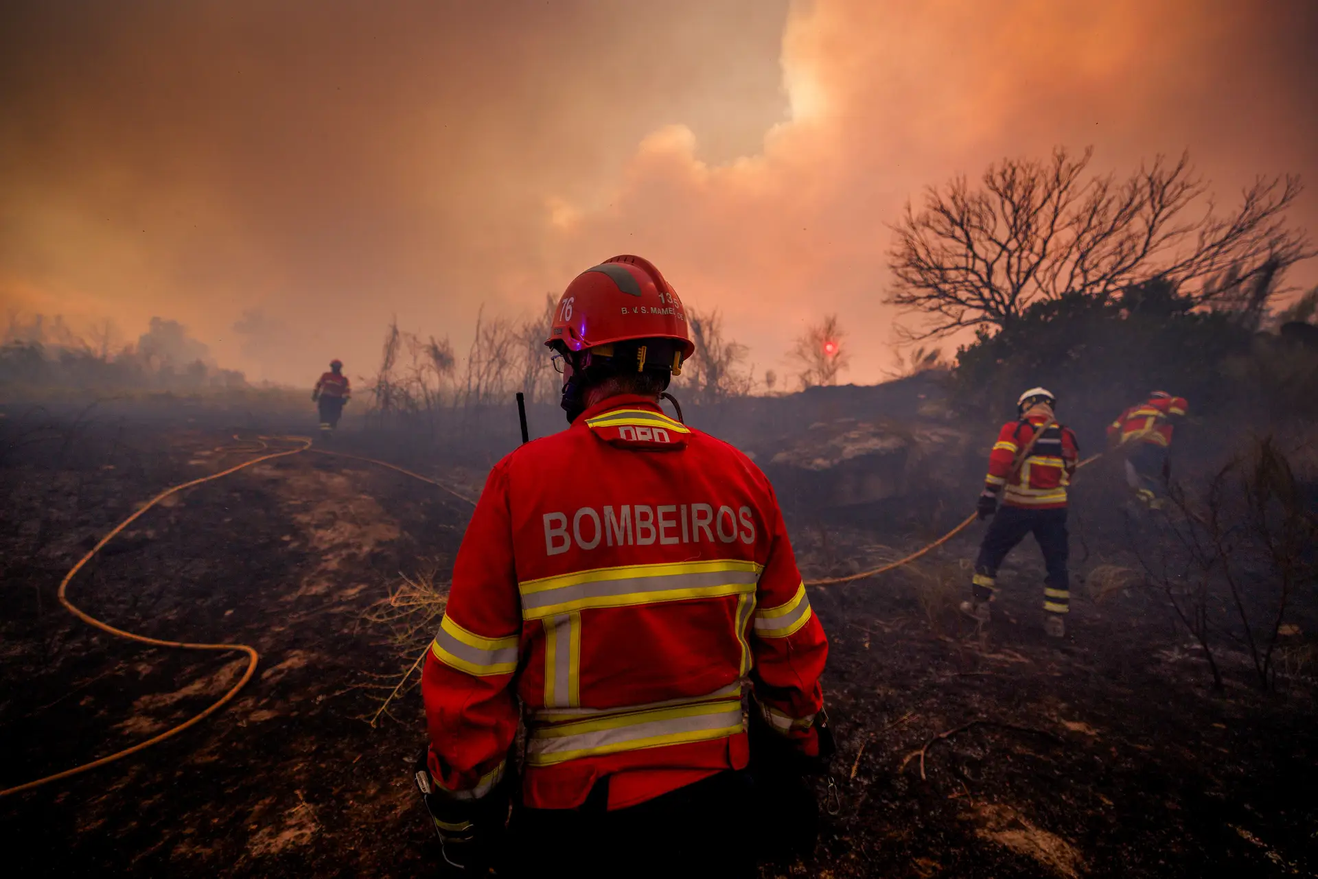 Incêndio em Valpaços é dado como dominado após dias de intenso combate