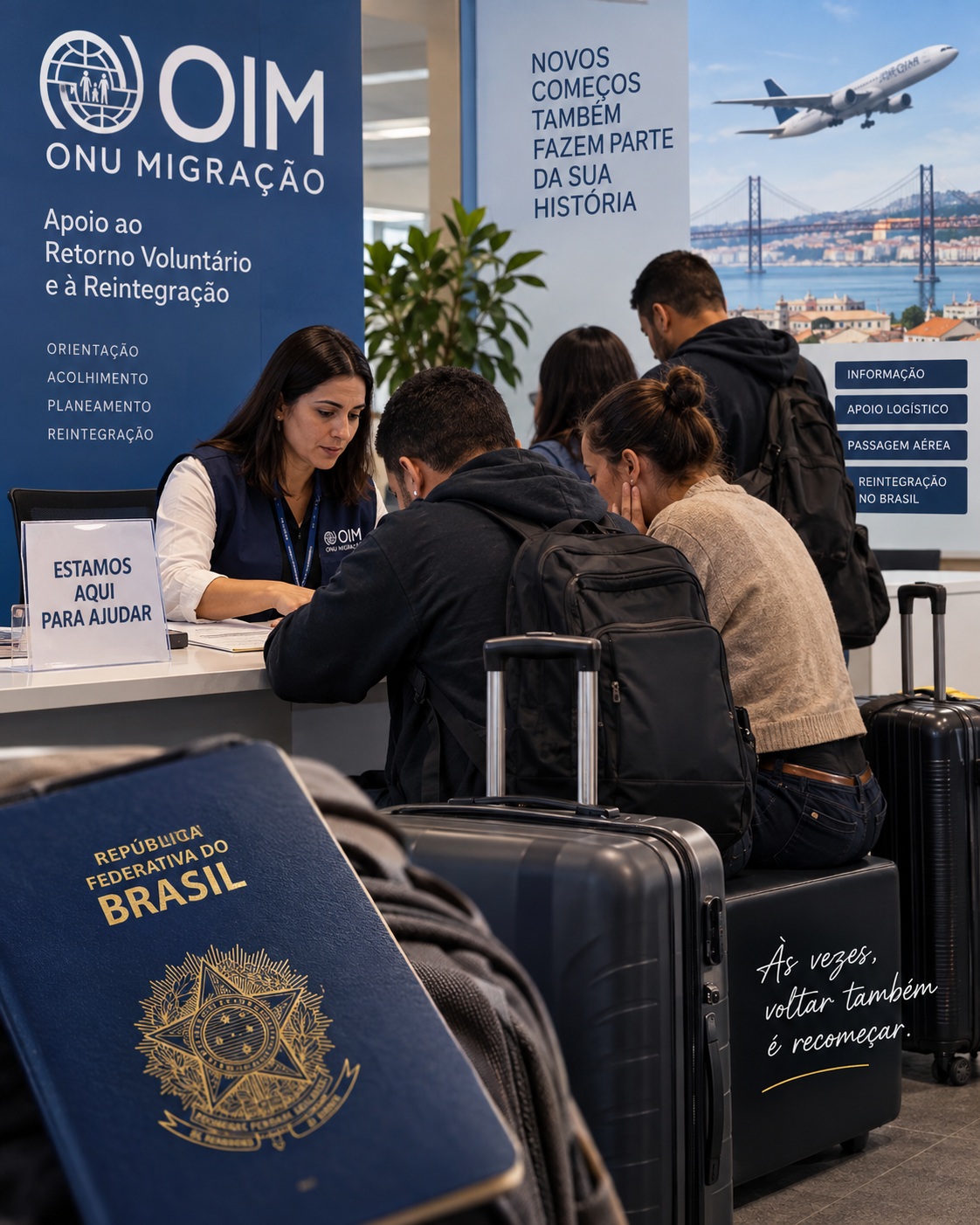 Pedidos de ajuda para voltar ao Brasil crescem mais de 50% em Portugal