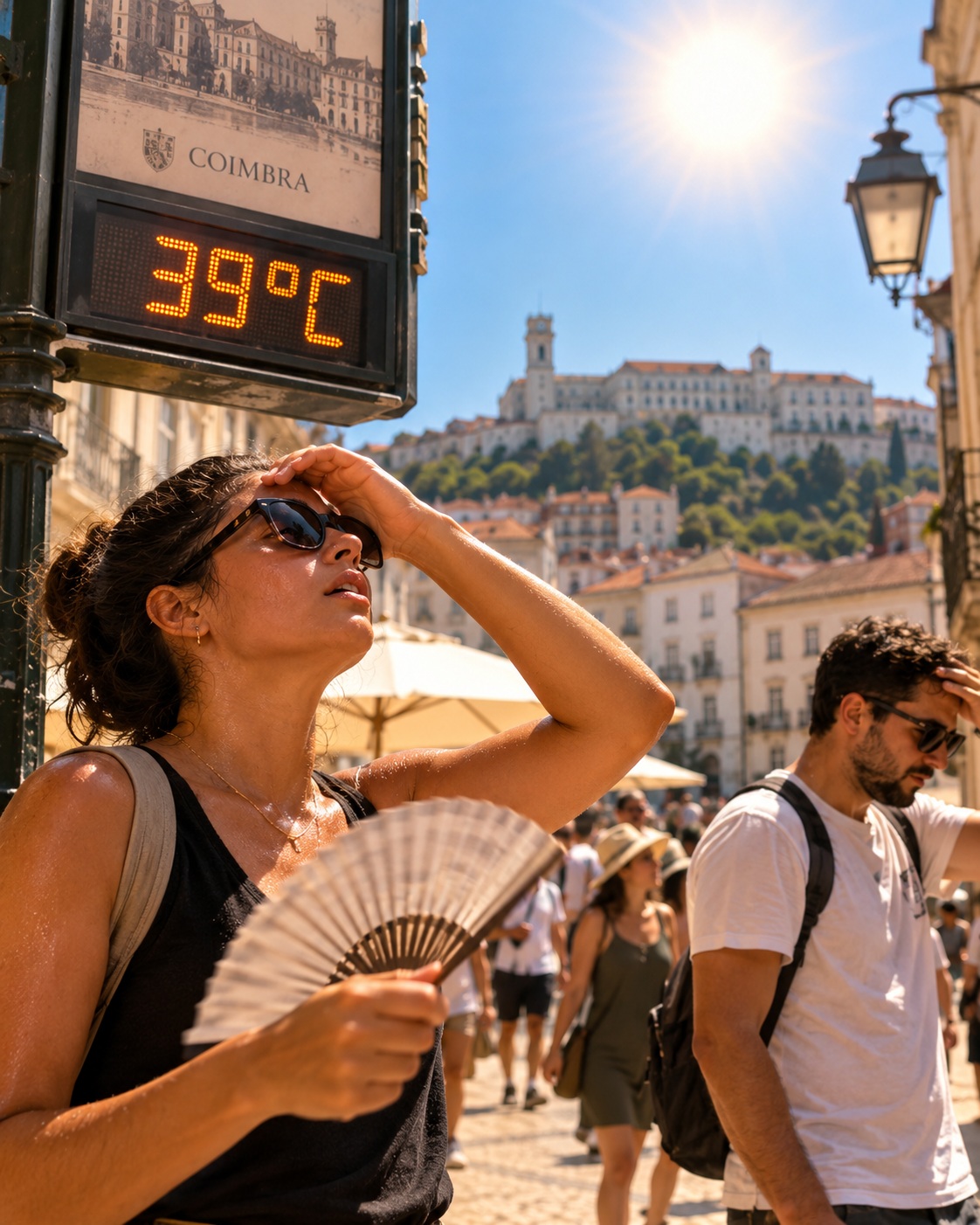 Calor continua em Portugal: temperaturas podem chegar aos 39 graus nos próximos dias