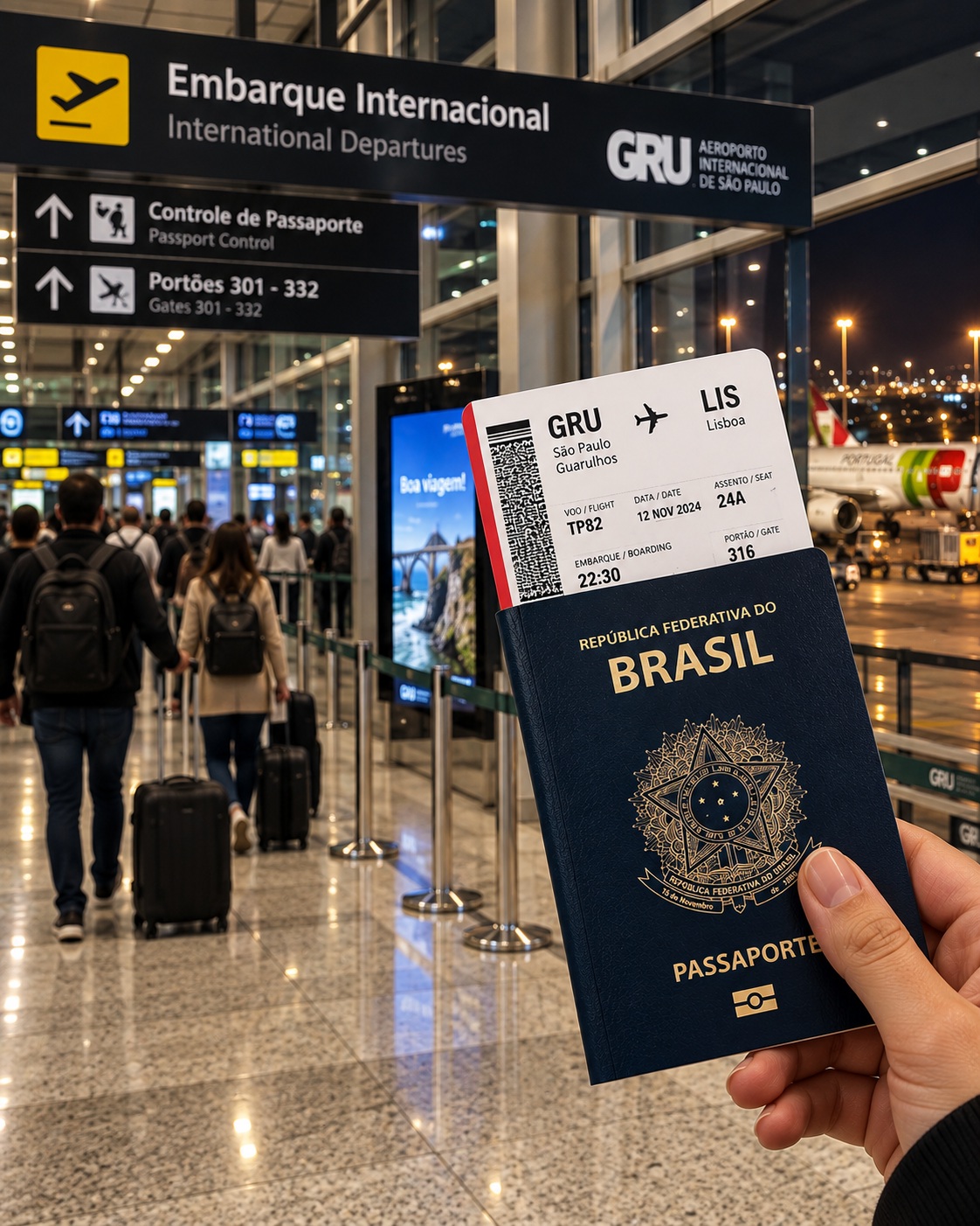 Passaporte brasileiro mudou em Portugal? Entenda o novo processo de impressão